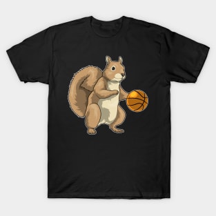 Squirrel Basketball player Basketball T-Shirt